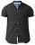 D555 Dwight Short Sleeve Shirt Black - Chemises - Chemises Grandes Tailles Hommes
