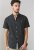 D555 Dwight Short Sleeve Shirt Black - Chemises - Chemises Grandes Tailles Hommes