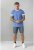 D555 Ignite T-shirt Blue - T-shirts - T-shirts Homme Grande Taille