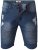 D555 Rodrigo Stretch Biker Style Shorts - Shorts - Shorts hommes grande taille