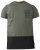 D555 Emerson T-shirt Khaki & Black - T-shirts - T-shirts Homme Grande Taille