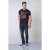 D555 Perry T-shirt Black - T-shirts - T-shirts Homme Grande Taille