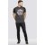D555 Dallas T-shirt Charcoal - T-shirts - T-shirts Homme Grande Taille