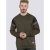 D555 Clermont Sweatshirt Khaki - Sweatshirts & hoodies - Sweatshirts/Hoodies grande taille homme