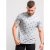 D555 Dario T-shirt Grey - T-shirts - T-shirts Homme Grande Taille