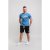 D555 Shelton T-shirt Blue - T-shirts - T-shirts Homme Grande Taille