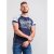 D555 Jones T-shirt Navy - T-shirts - T-shirts Homme Grande Taille