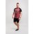 D555 Evans T-shirt Burgundy - T-shirts - T-shirts Homme Grande Taille
