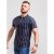 D555 Martel Polo Navy - Polos - Polos homme grande taille