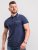 D555 Rogers Printed Polo Navy - Polos - Polos homme grande taille
