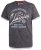 D555 Albury Black Double Layer Printed T-Shirt - T-shirts - T-shirts Homme Grande Taille