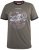 D555 Hereford Brooklyn Motorbike Printed Ringer T-Shirt Khaki - T-shirts - T-shirts Homme Grande Taille