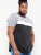 D555 Vista Couture Cut And Sew Curved Hem T-Shirt - T-shirts - T-shirts Homme Grande Taille