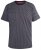 D555 Canton T-shirt Navy - T-shirts - T-shirts Homme Grande Taille