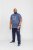 D555 DEBDEN NYC Night Skyline T-Shirt - T-shirts - T-shirts Homme Grande Taille