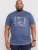 D555 DEBDEN NYC Night Skyline T-Shirt - T-shirts - T-shirts Homme Grande Taille