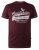 D555 Wharf California Eagle Printed T-Shirt Burgundy - T-shirts - T-shirts Homme Grande Taille
