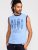 D555 Bretton Surf Board Printed Sleeveless T-Shirt - T-shirts - T-shirts Homme Grande Taille