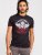 D555 Charles California Rebel Skull Printed T-Shirt - T-shirts - T-shirts Homme Grande Taille