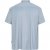 North Latitude 61116 Chemise Piqué Chinée Manches Courtes Bleu - Polos - Polos homme grande taille