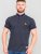 D555 Battersea Polo Shirt With Chest Embroidery Navy - Polos - Polos homme grande taille