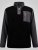 D555 Daly Quarter Zip Fleece Sweatshirt Noir/Gris - Sweatshirts & hoodies - Sweatshirts/Hoodies grande taille homme