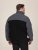 D555 Daly Quarter Zip Fleece Sweatshirt Noir/Gris - Sweatshirts & hoodies - Sweatshirts/Hoodies grande taille homme