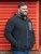 D555 Daly Quarter Zip Fleece Sweatshirt Noir/Gris - Sweatshirts & hoodies - Sweatshirts/Hoodies grande taille homme