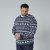 North Latitude 63144 Fjell Reindeer Knit Bleu marine - Sweatshirts & hoodies - Sweatshirts/Hoodies grande taille homme