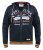 D555 Flanders Full Zip Hoody With Chest Print - Sweatshirts & hoodies - Sweatshirts/Hoodies grande taille homme