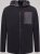D555 Damien Micro Fleece Zip Through Hoody Noir/Gris - Sweatshirts & hoodies - Sweatshirts/Hoodies grande taille homme