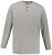 JP1880 702555 T-shirt Henley à manches longues Gris chiné - T-shirts - T-shirts Homme Grande Taille
