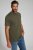 JP1880 702558 T-shirt à col rond Olive foncé - T-shirts - T-shirts Homme Grande Taille