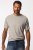 JP1880 702637 T-shirt à col rond lot de 2 Gris chiné - T-shirts - T-shirts Homme Grande Taille