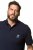 JP1880 704317 Polo lot de 2 Noir/Bleu marine - Polos - Polos homme grande taille