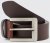 JP1880 705233 Ceinture en cuir Brun acajou - Ceintures - Ceintures grandes tailles pour hommes