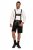 JP1880 Genuine Leather Traditional Lederhosen Shorts Black - Shorts - Shorts hommes grande taille