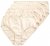 Ulla Popken 710201 Culottes lot de 5 Beige - Culottes - 