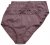 Ulla Popken 710201 Culottes lot de 5 Marron - Culottes - 