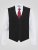 D555 Ted Gilet de costume Noir - Costumes - Costumes grandes tailles 