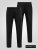 D555 Ted Pantalon de costume Noir - Costumes - Costumes grandes tailles 