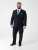 D555 Ted 4 Way Stretch Tailored Suit Jacket Bleu marine - Costumes - Costumes grandes tailles 