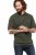 JP1880 712617 Polo coupe ventre Olive foncé - Polos - Polos homme grande taille