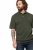 JP1880 712617 Polo coupe ventre Olive foncé - Polos - Polos homme grande taille