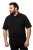 JP1880 712617 Polo coupe ventre Noir - Polos - Polos homme grande taille