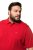 JP1880 712617 Polo coupe ventre Rouge piment - Polos - Polos homme grande taille