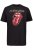 JP1880 Rolling Stones Graphic Band Comfort Fit T-Shirt Black - T-shirts - T-shirts Homme Grande Taille
