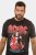 JP1880 ACDC - Let There Be Rock Vintage looking Band T-Shirt Black - T-shirts - T-shirts Homme Grande Taille
