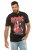 JP1880 ACDC - Let There Be Rock Vintage looking Band T-Shirt Black - T-shirts - T-shirts Homme Grande Taille