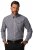 JP1880 722859 Chemise à carreaux vichy manches longues Noir - Chemises - Chemises Grandes Tailles Hommes
